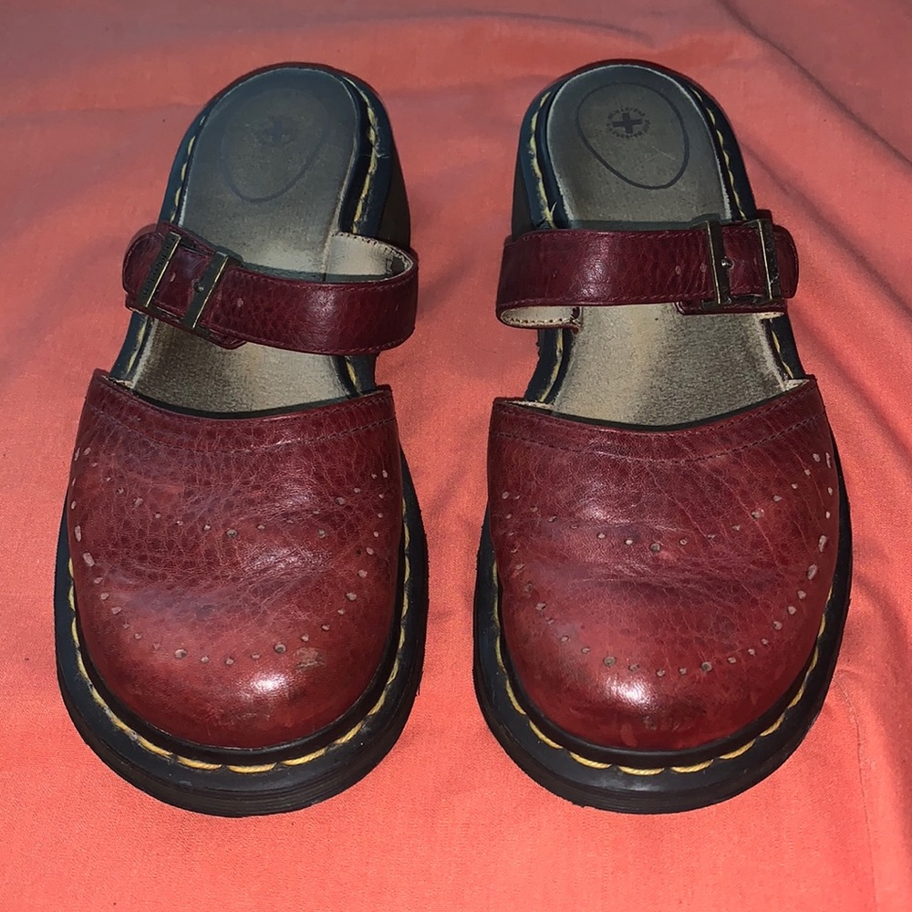 Dr Martens Mary Jane Slip Ons Mules Clogs